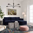 TOV Furniture Willow 4-Piece Performance Velvet Modular Sectional