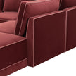 TOV Furniture Willow 5-Piece Performance Velvet Modular Sectional