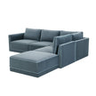 TOV Furniture Willow 5-Piece Performance Velvet Modular Sectional