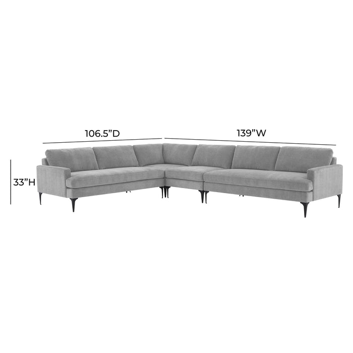 TOV Furniture Serena Large L-Sectional