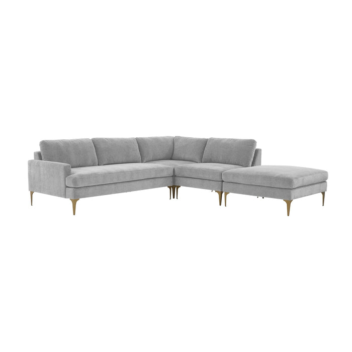 TOV Furniture Serena 4-piece Large RAF Chaise Sectional