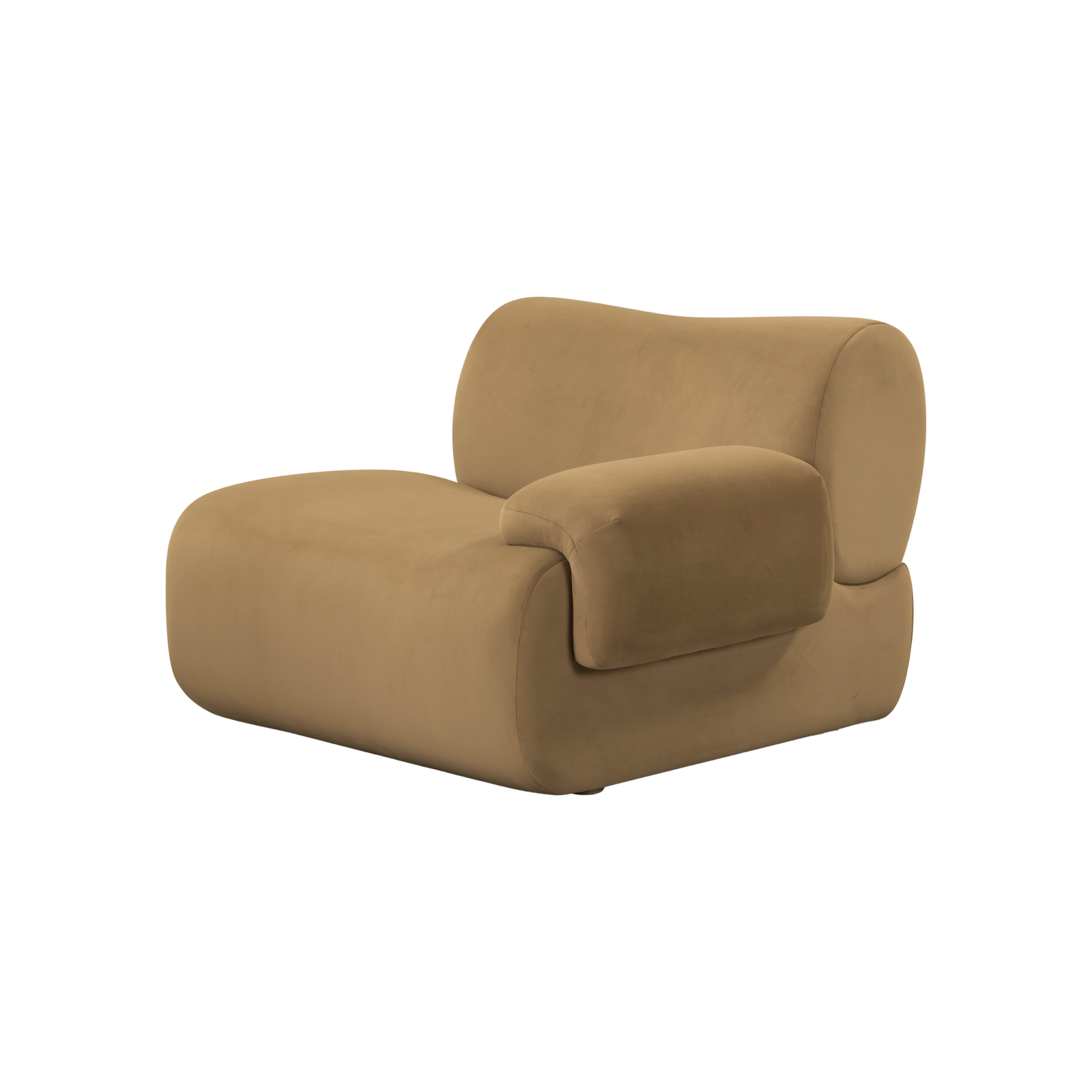 TOV Furniture Zenith Latte Brown Performance Velvet Modular Components