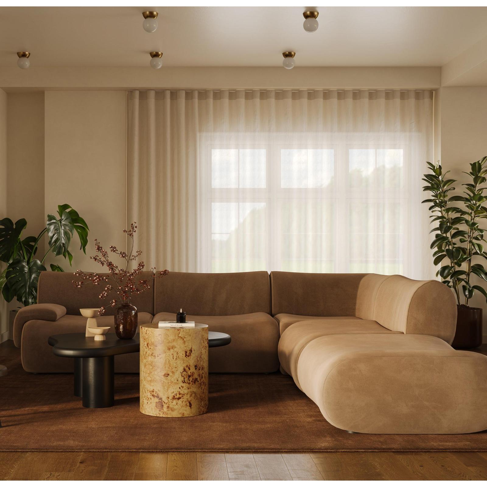 TOV Furniture Zenith 5-Piece Modular Sectional
