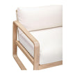 TOV Furniture Palata Cream Performance Fabric Outdoor Accent Chair