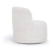 TOV Furniture Massa Textured Performance Fabric Swivel Accent Chair