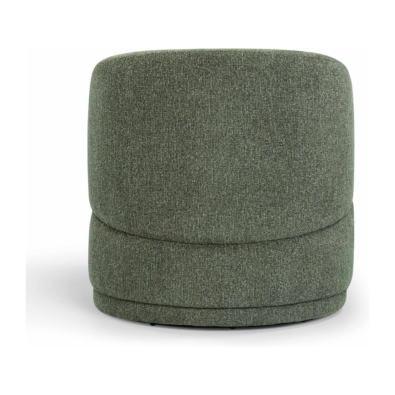 TOV Furniture Massa Textured Performance Fabric Swivel Accent Chair