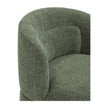 TOV Furniture Massa Textured Performance Fabric Swivel Accent Chair