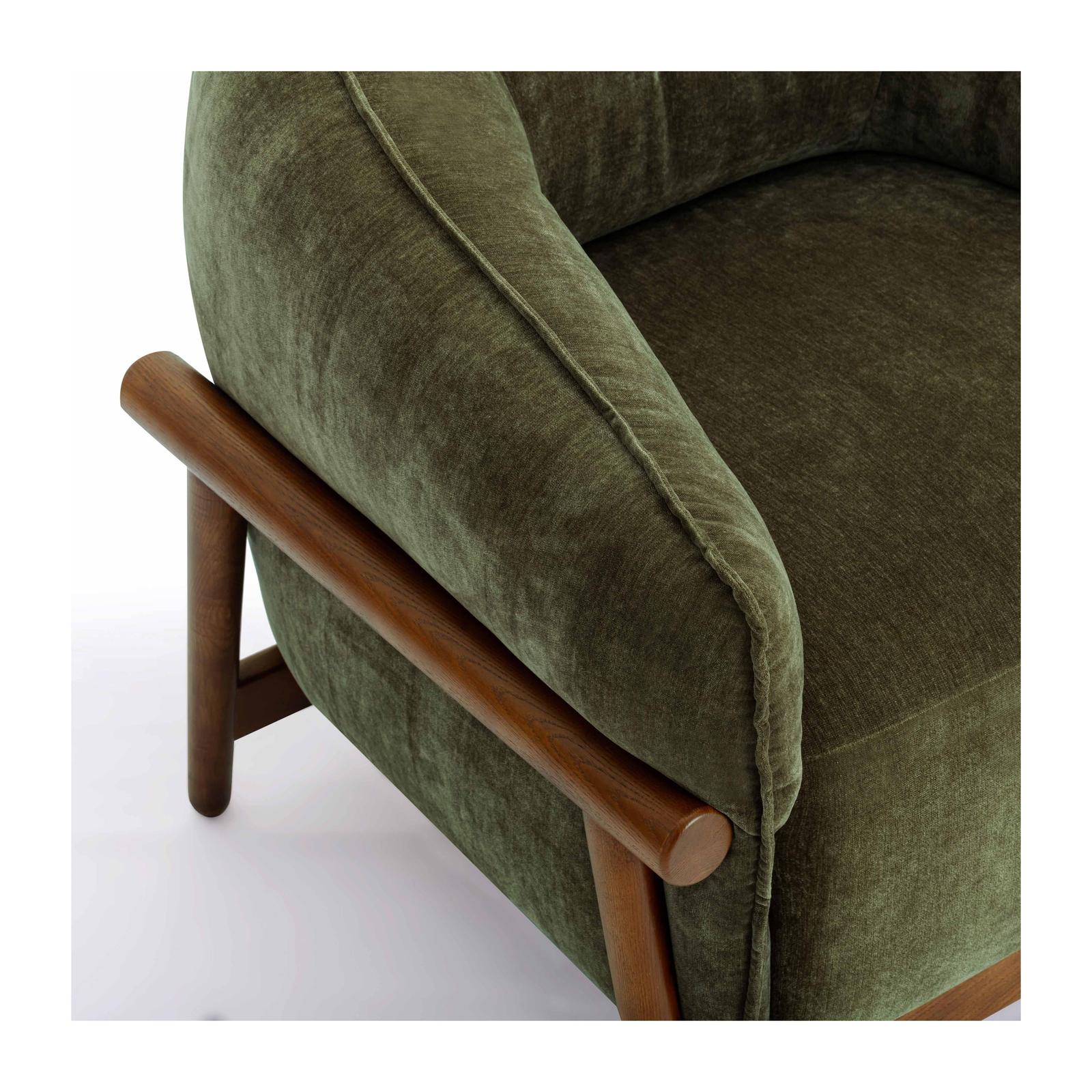 TOV Furniture Piedmont Upcycled Contract-Grade Chenille Accent Chair