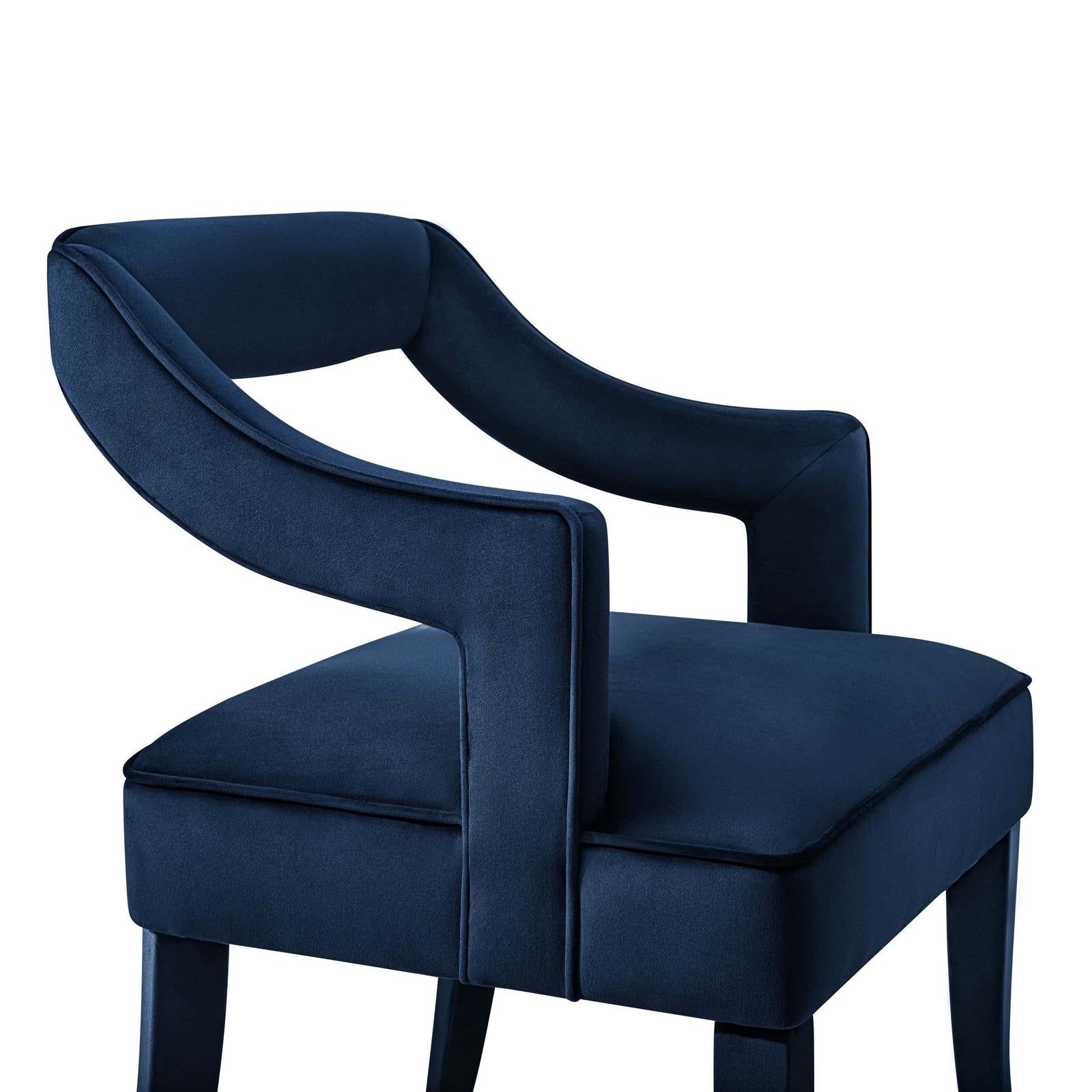 TOV Furniture Tiffany Performance Velvet Chair