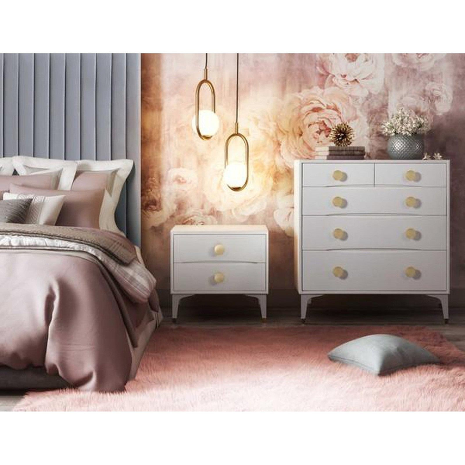 TOV Furniture Divine Chest - White