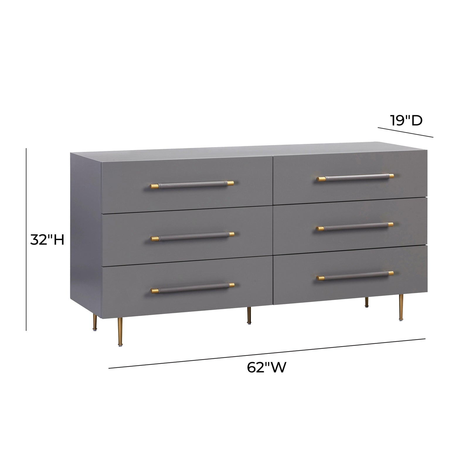 TOV Furniture Trident 6 Drawer Dresser