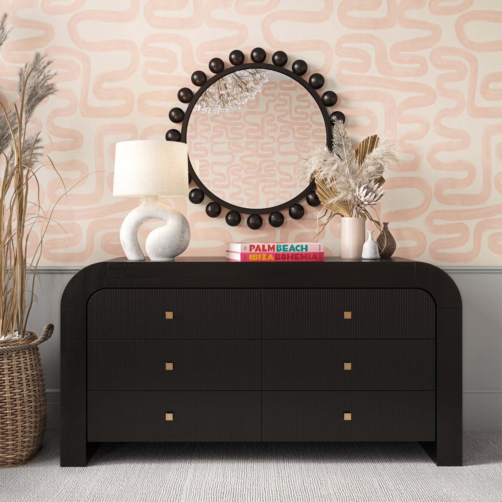 TOV Furniture Hump 6 Drawer Dresser