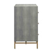 TOV Furniture Pesce Shagreen 6 Drawer Dresser
