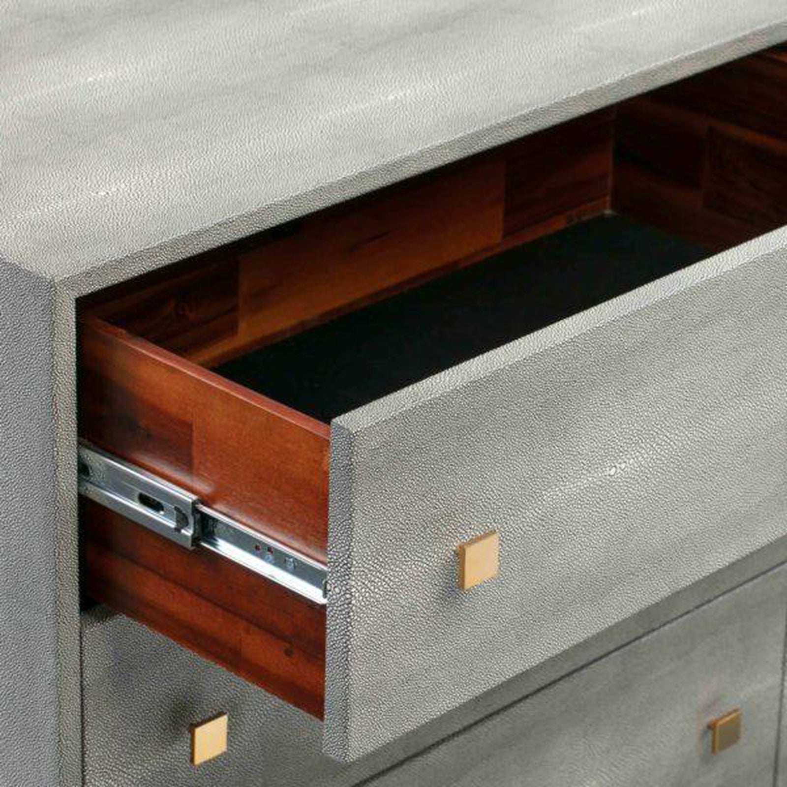 TOV Furniture Pesce Shagreen 6 Drawer Dresser
