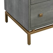 TOV Furniture Pesce Shagreen 6 Drawer Dresser