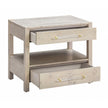 TOV Furniture Brandyss Burl Nightstand