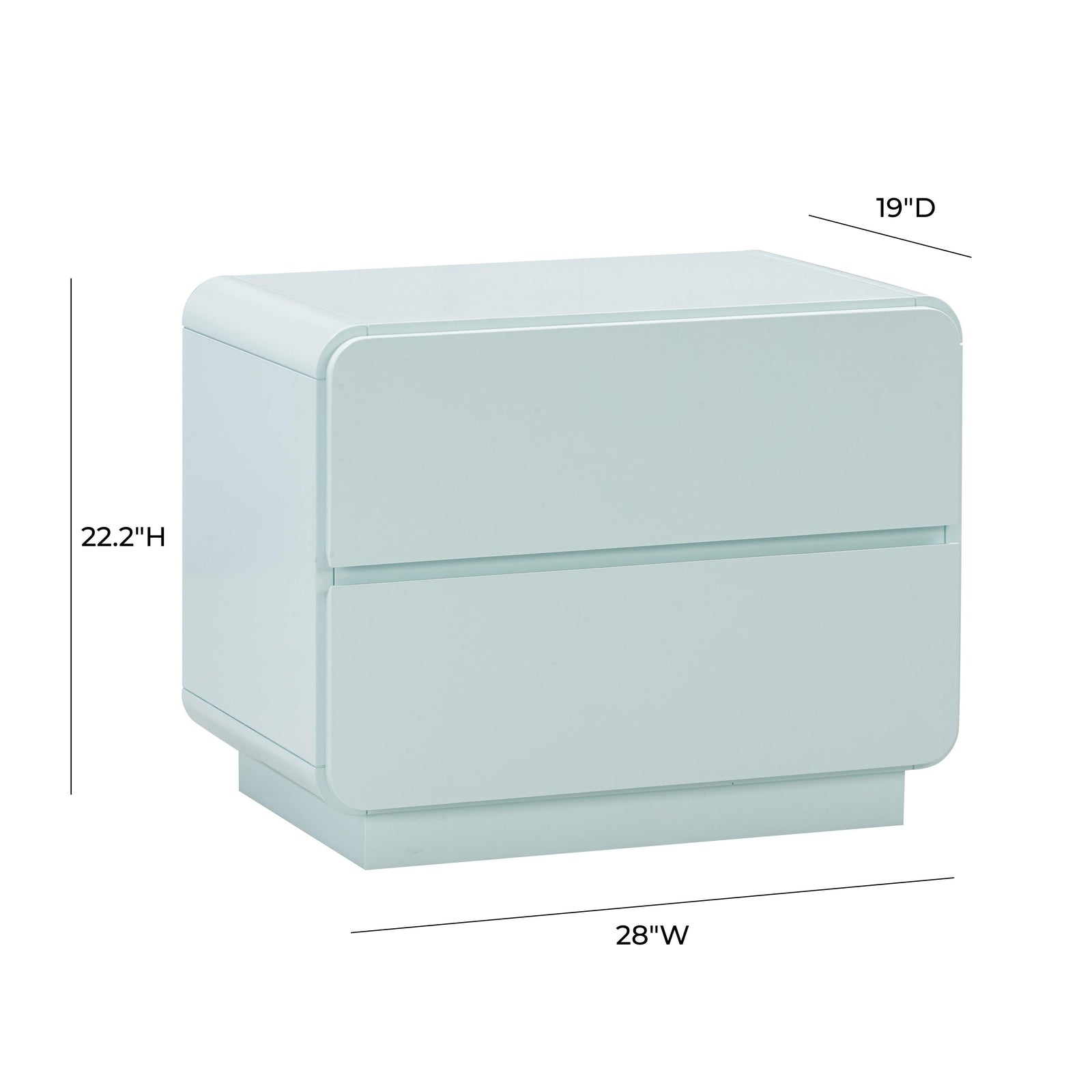TOV Furniture Sagura Nightstand
