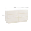 TOV Furniture Sagura 6-Drawer Dresser