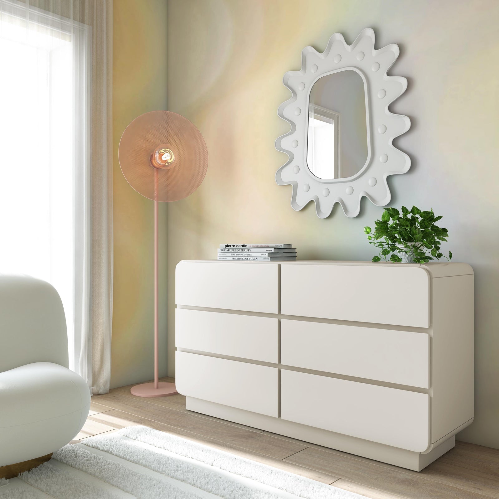 TOV Furniture Sagura 6-Drawer Dresser