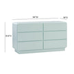 TOV Furniture Sagura 6-Drawer Dresser
