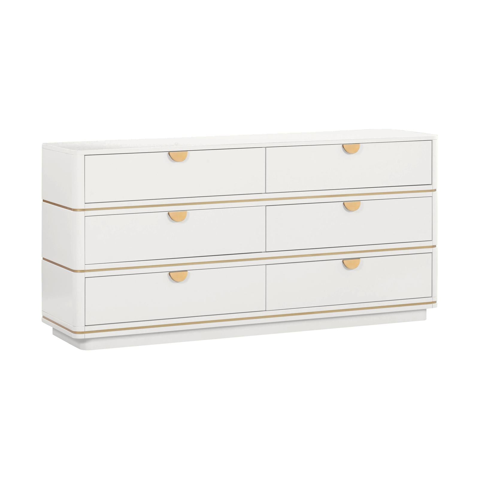 TOV Furniture Julieta 6 Drawer Dresser