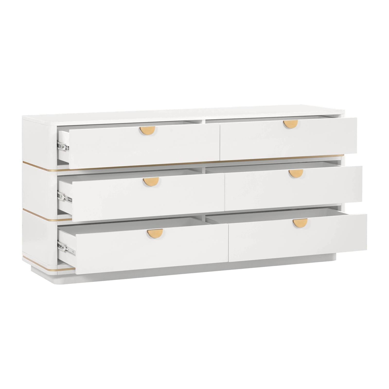 TOV Furniture Julieta 6 Drawer Dresser