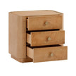 TOV Furniture Abigail Natural Birdseye Maple Nightstand