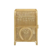 TOV Furniture Tina Natural Rattan Nightstand