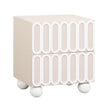 TOV Furniture Tori Motif Nightstand