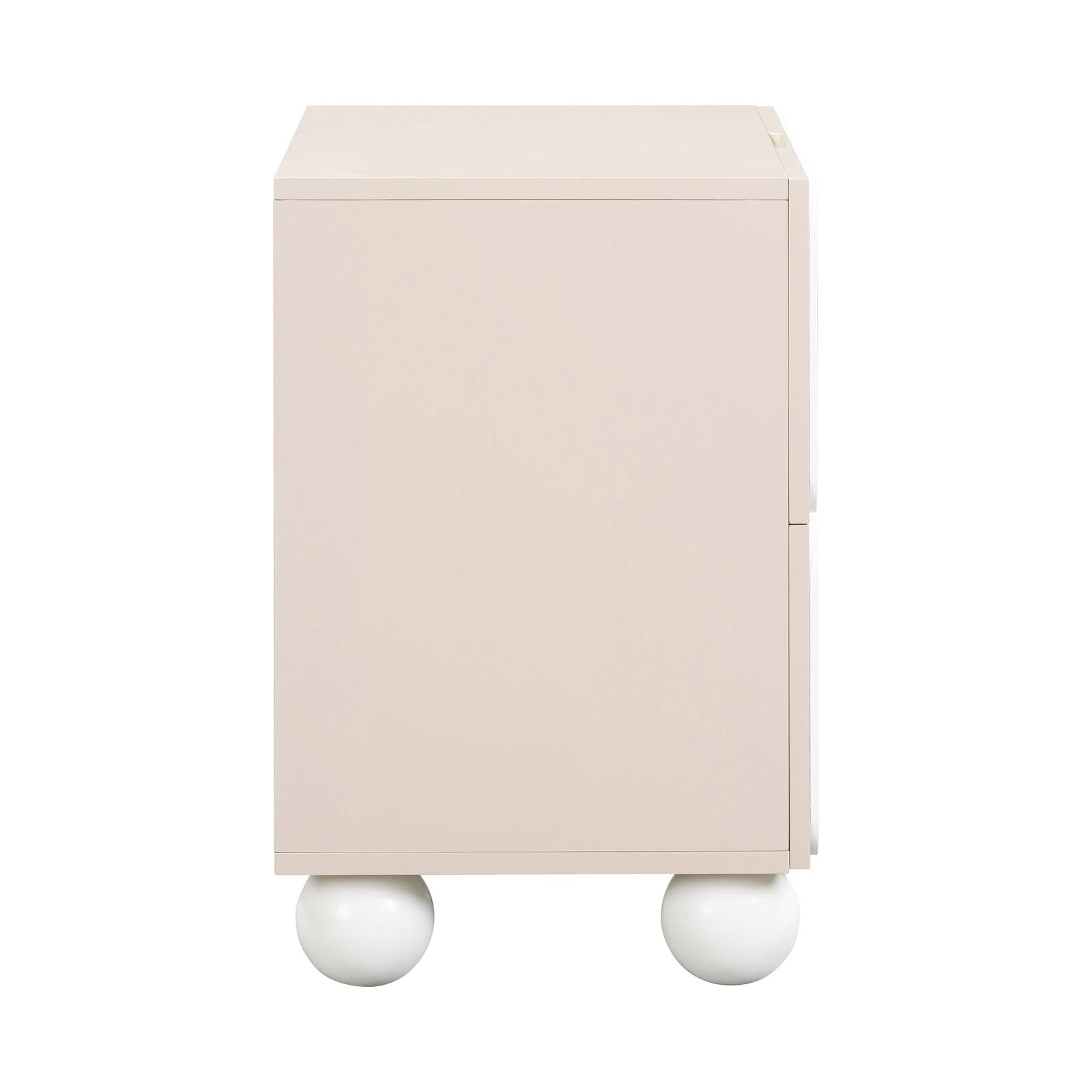 TOV Furniture Tori Motif Nightstand