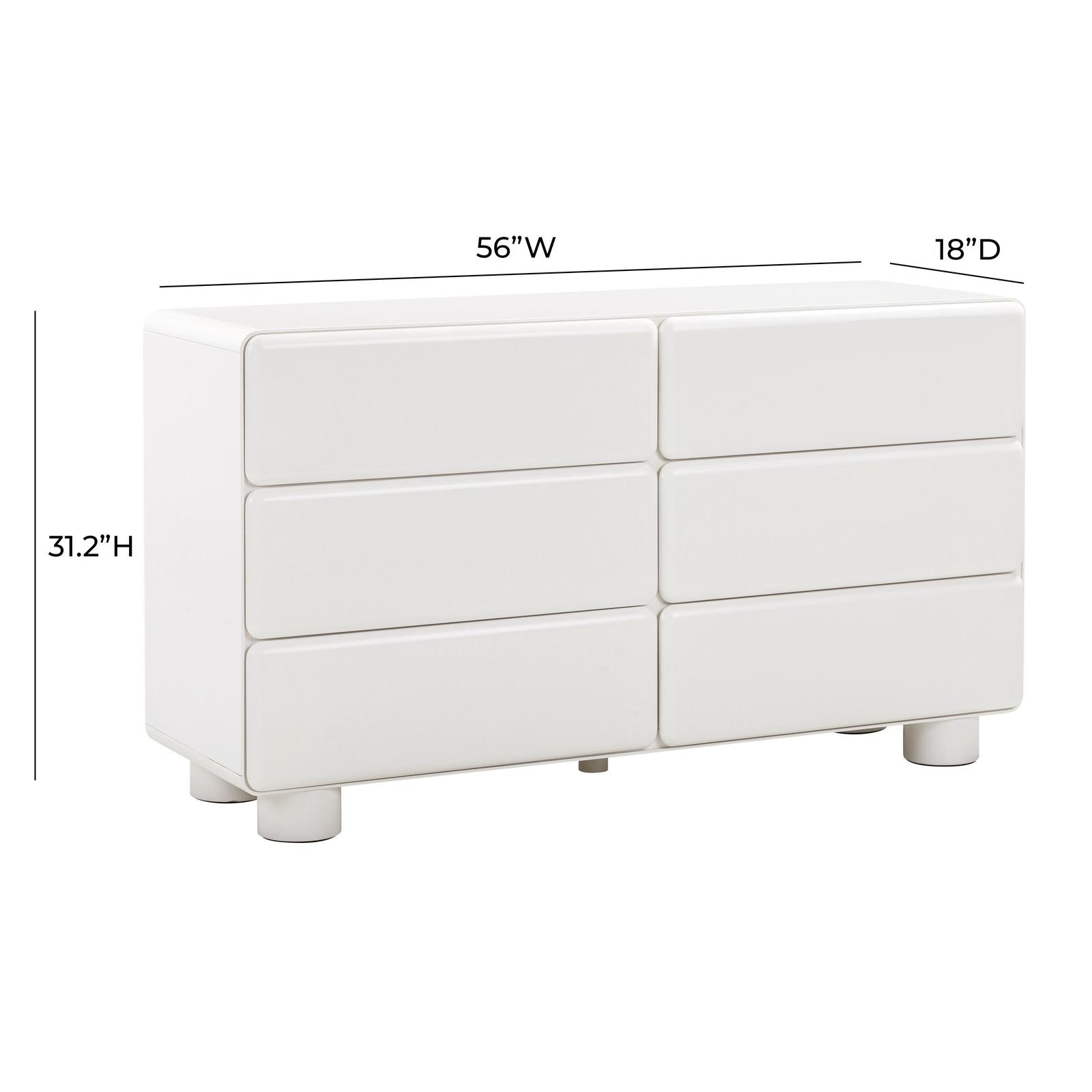 TOV Furniture Tammy 6-Drawer Dresser