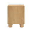 TOV Furniture Miles Natural Rubberwood Nightstand