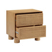 TOV Furniture Miles Natural Rubberwood Nightstand