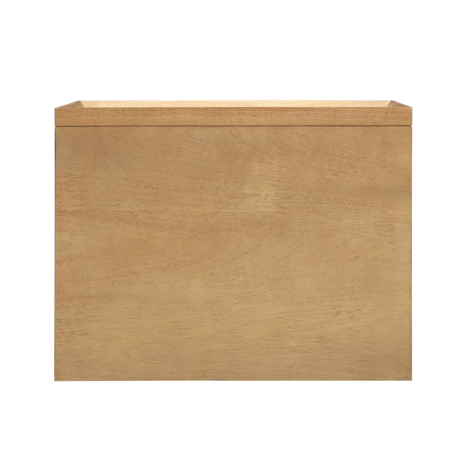 TOV Furniture Miles Natural Rubberwood Nightstand