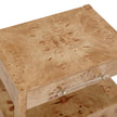 TOV Furniture Brandyss Burl Nightstand
