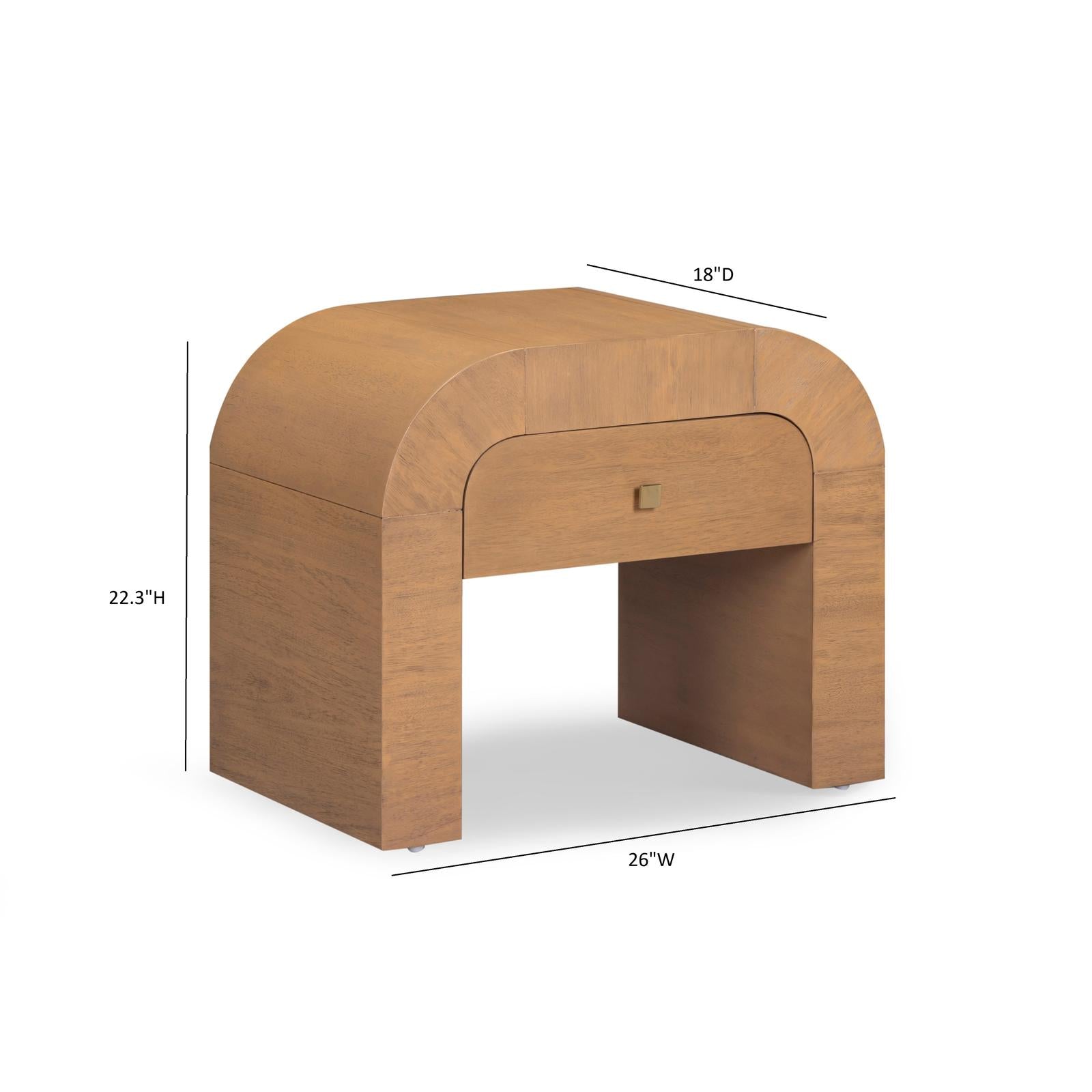 TOV Furniture Hump Nightstand