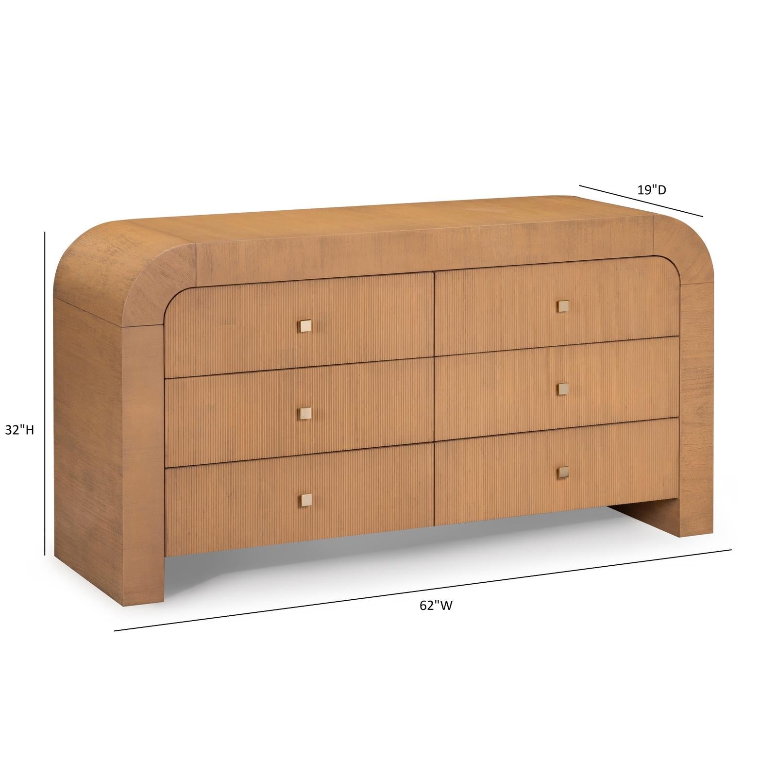TOV Furniture Hump 6 Drawer Dresser