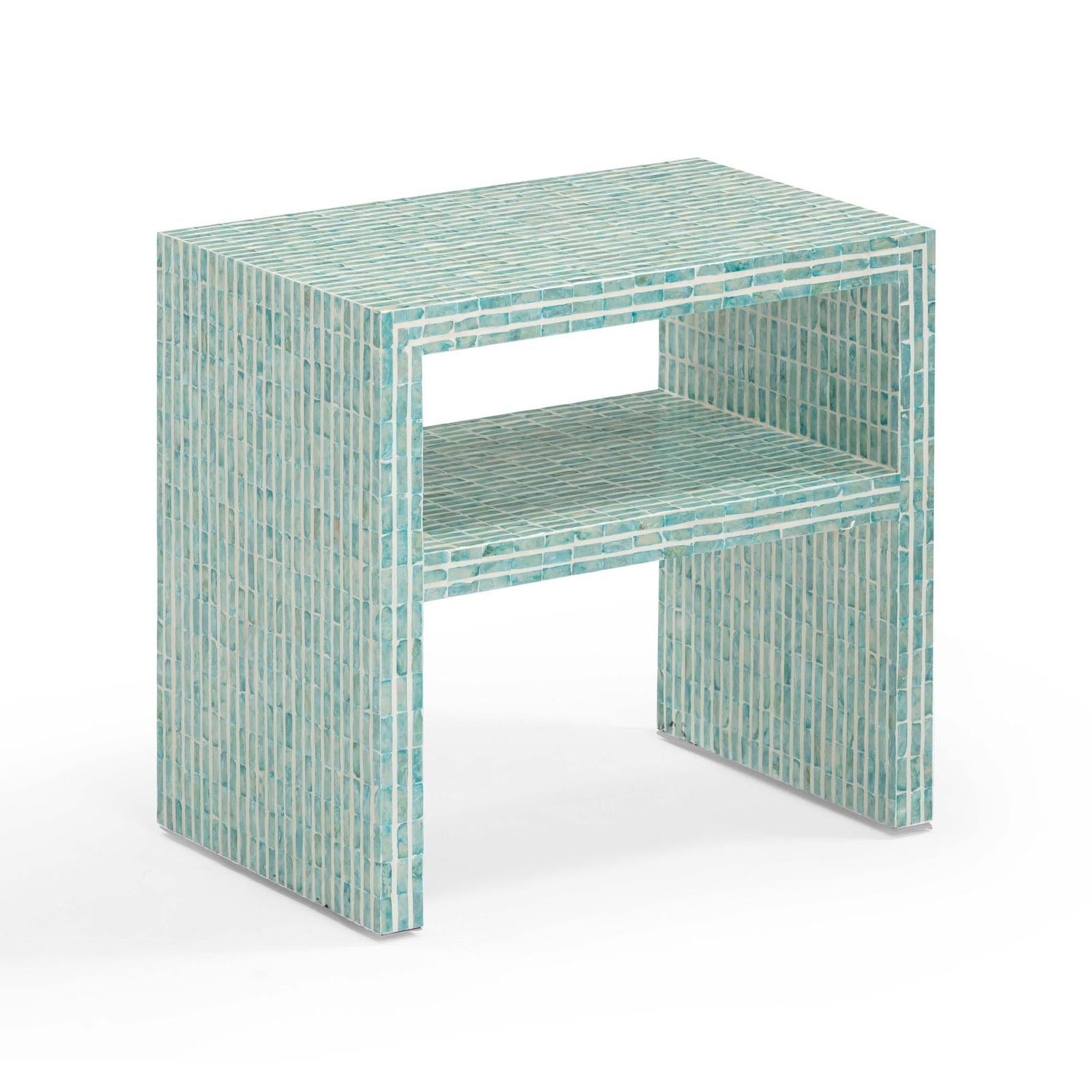 TOV Furniture Derry 22" Capiz Shell Nightstand
