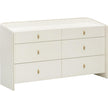 TOV Furniture Collins Cream Drawer Dresser