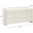 TOV Furniture Collins Cream Drawer Dresser