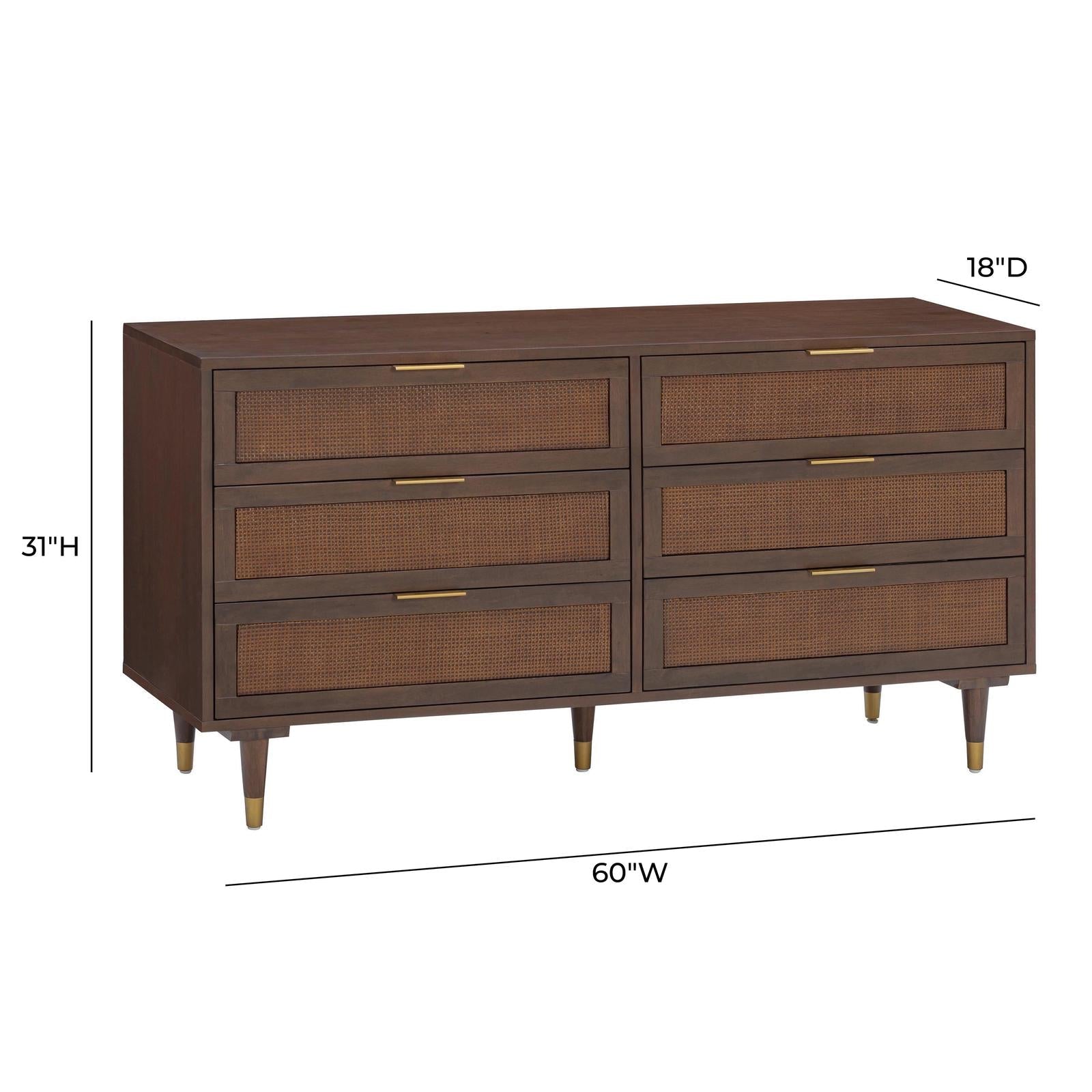 TOV Furniture Sierra 6 Drawer Dresser