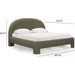TOV Furniture Orphea Performance Boucle Bed