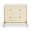 TOV Furniture Pesce Shagreen Nightstand