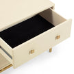 TOV Furniture Pesce Shagreen Nightstand