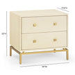 TOV Furniture Pesce Shagreen Nightstand