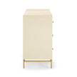TOV Furniture Pesce Shagreen 6 Drawer Dresser