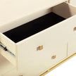TOV Furniture Pesce Shagreen 6 Drawer Dresser