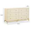TOV Furniture Pesce Shagreen 6 Drawer Dresser