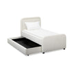 TOV Furniture Briella Performance Velvet Trundle Bed in Twin