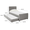 TOV Furniture Angela Trundle in Twin